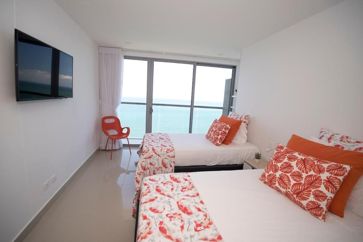 Apartamento Lujoso Con Vista Al Mar Cartagena