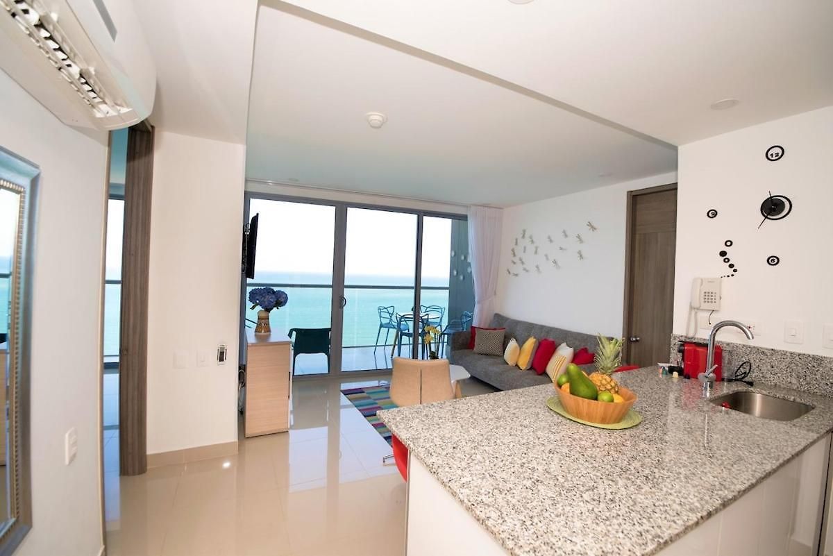 Lujoso Con Vista Al Mar Apartamento