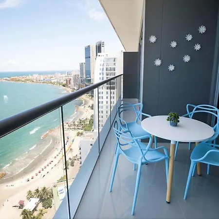 Lujoso Con Vista Al Mar Apartamento *