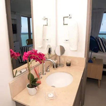 Lujoso Con Vista Al Mar Apartamento Cartagena
